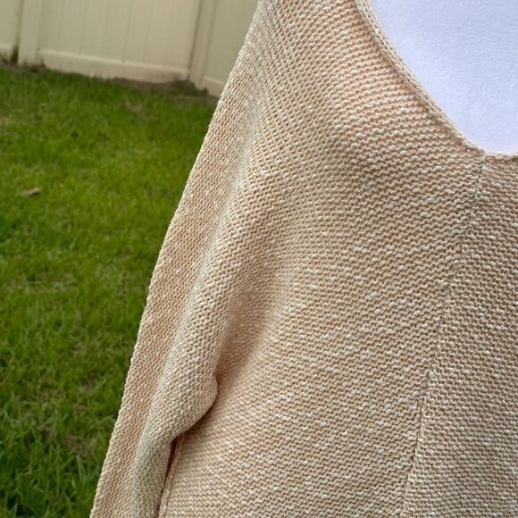 NWT Free People bright lights v-neck sweater in chamoix Sz M - Picture 3 of 10